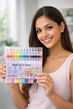 Nail Art Pens Set of 12 Colors